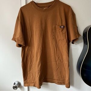 Dickies Men's Brown T-Shirt